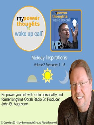 cover image of My Powerthoughts Wake UP Call, Midday Inspirations, Volume 2